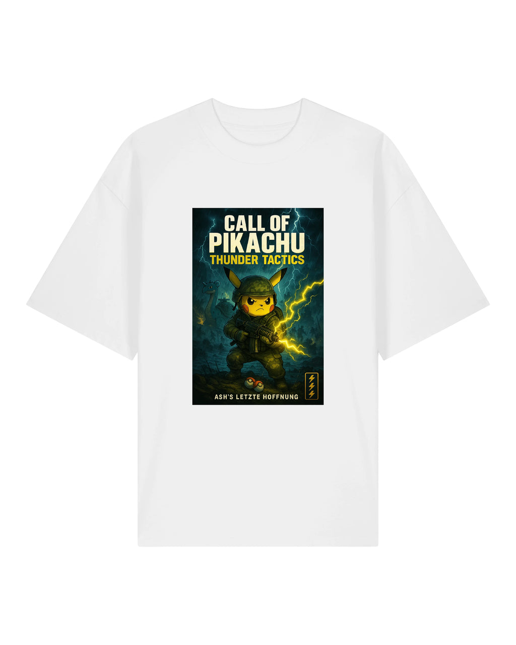 Call of Pikachu Oversized Shirt