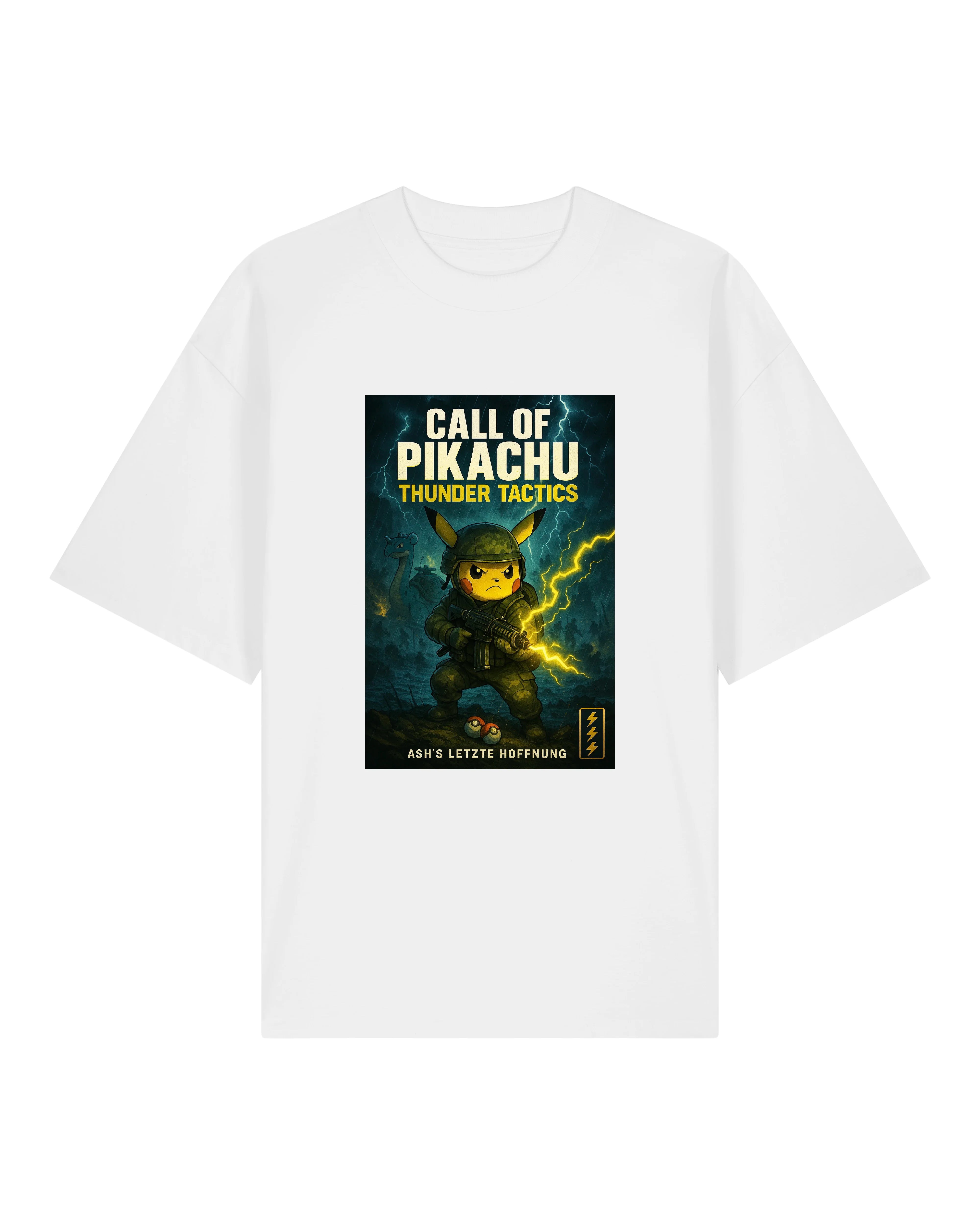 Call of Pikachu Oversized Shirt