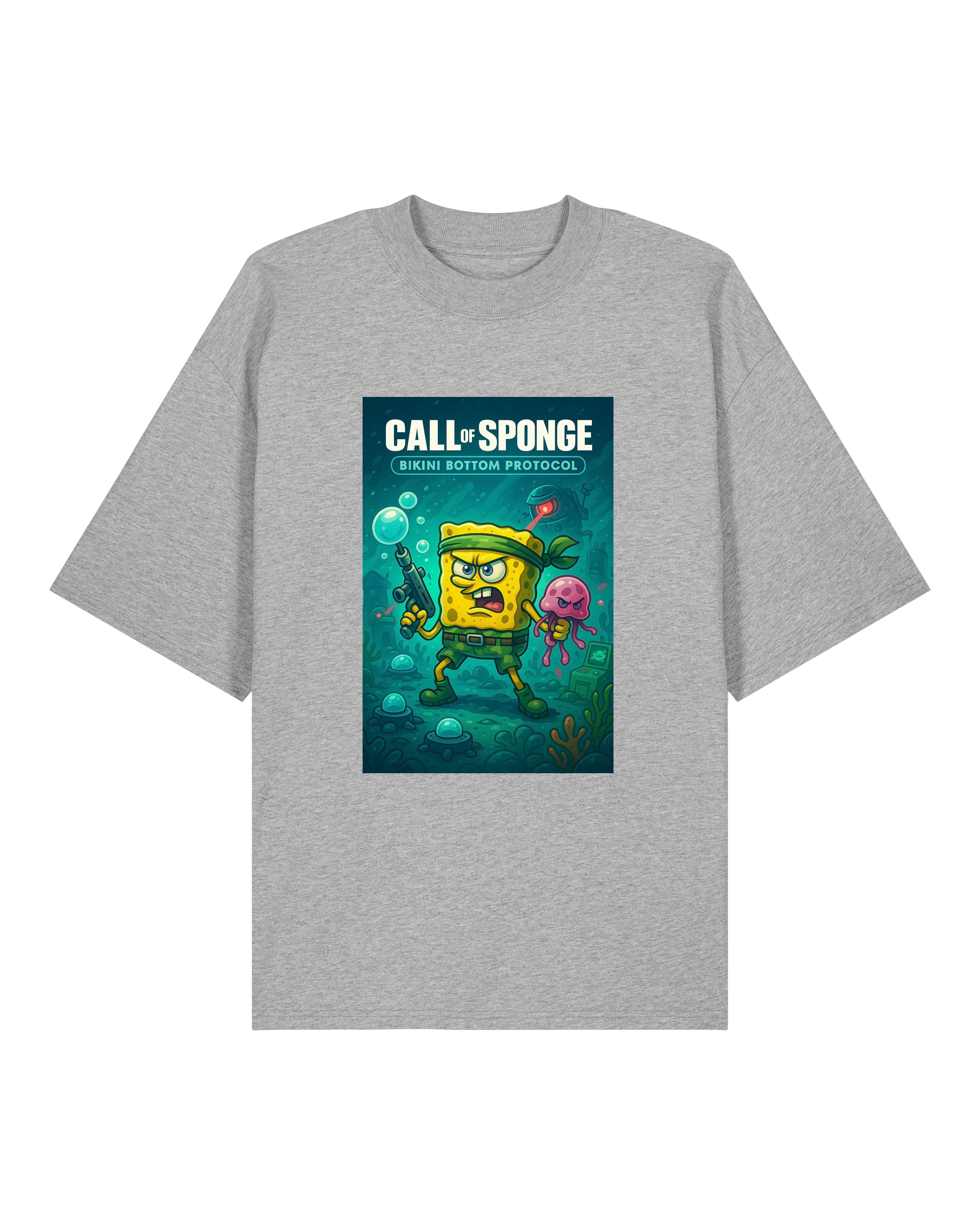 Call of Sponge Oversized Shirt