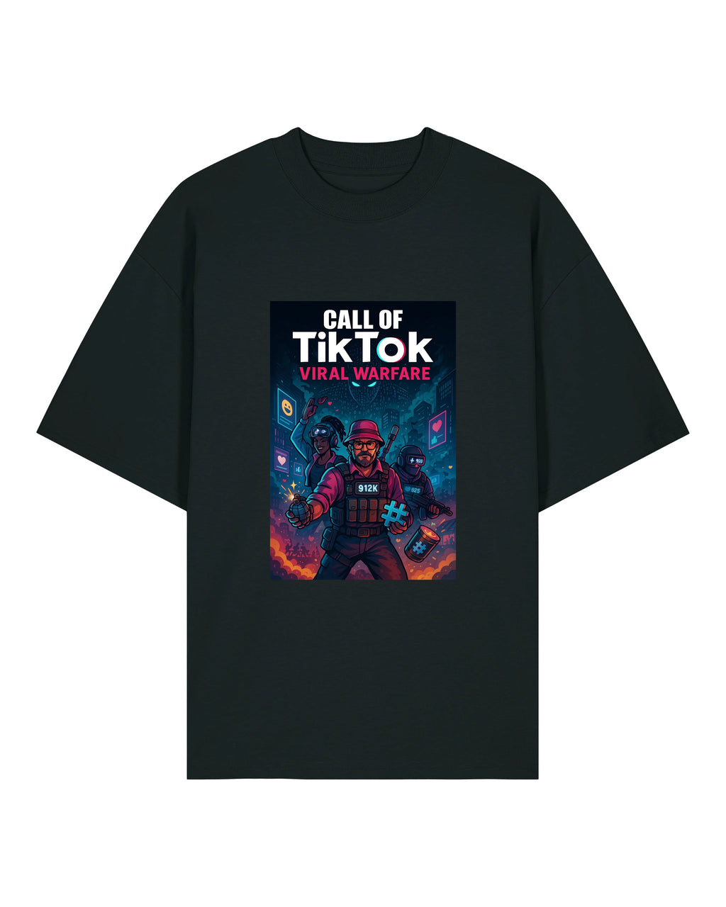 Call of TikTok Oversized Shirt