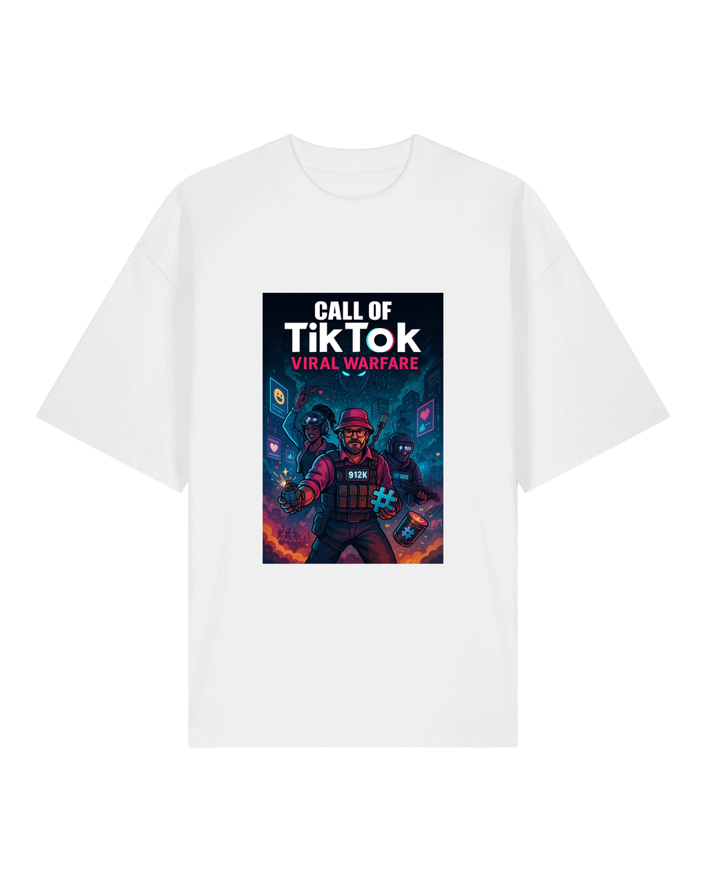 Call of TikTok Oversized Shirt