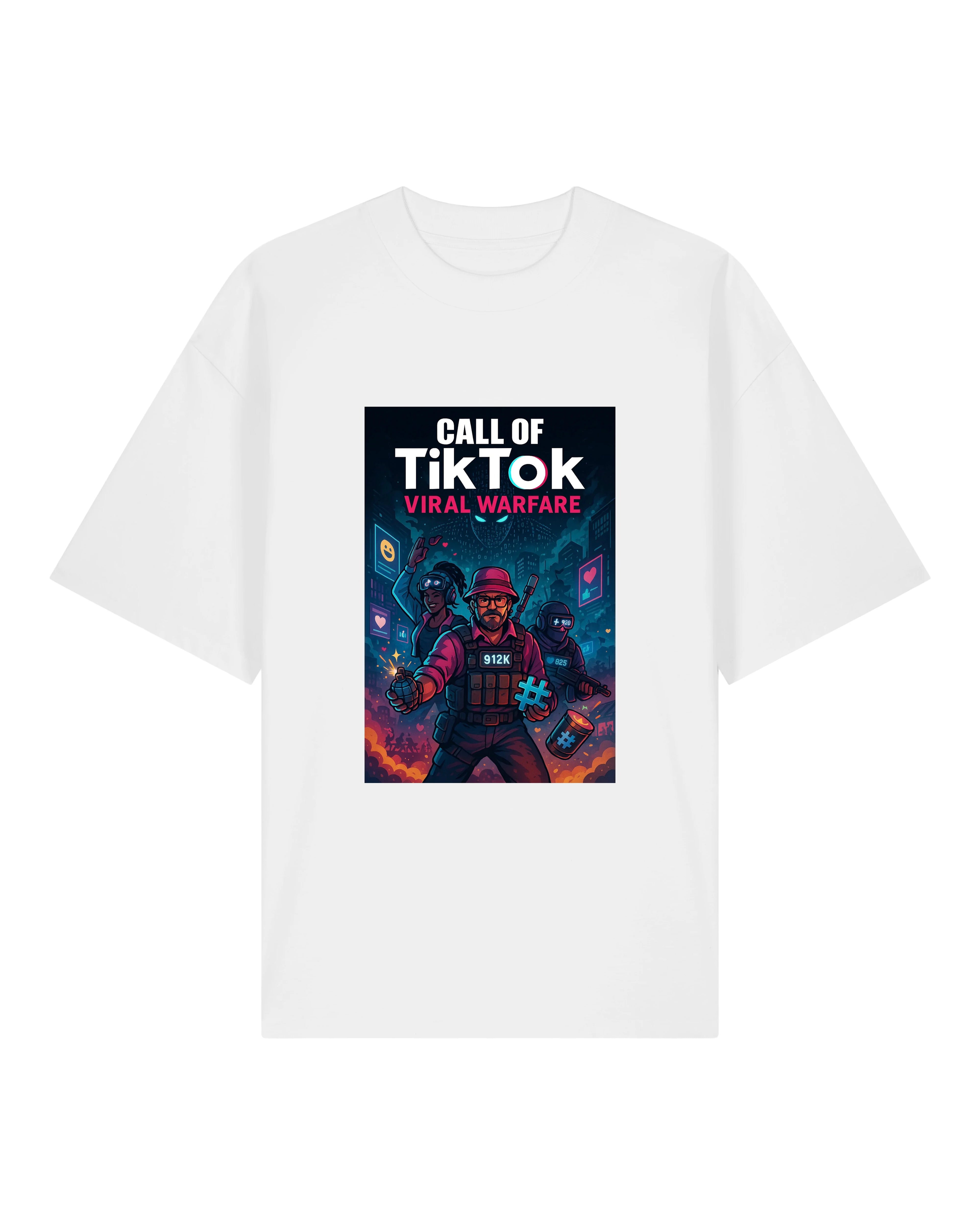 Call of TikTok Oversized Shirt
