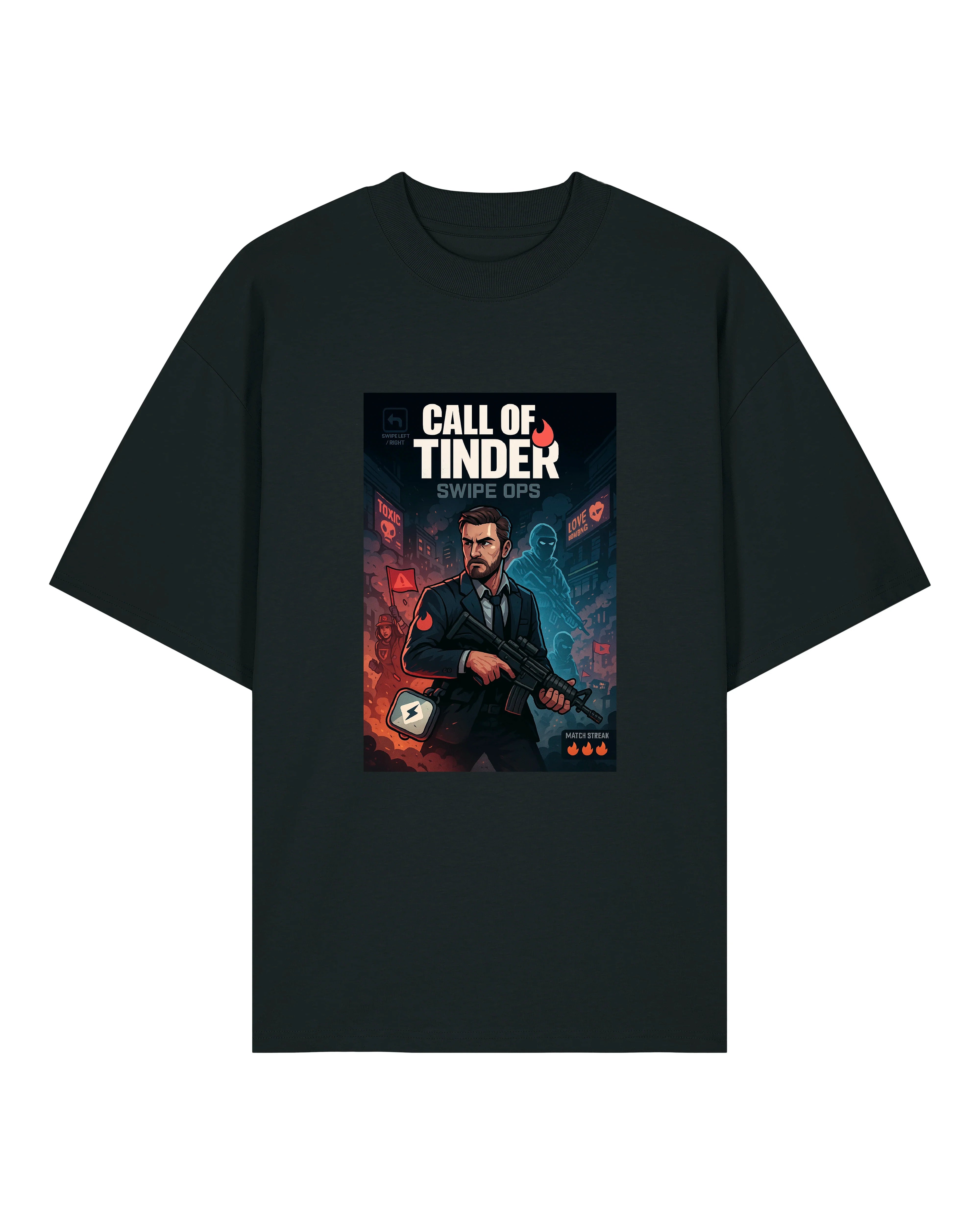 Call of Tinder Oversized Shirt