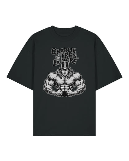 Charlie and the Tren Factory Shirt – Lustiges Gym Pump Cover im Bodybuilder Style | teelavo