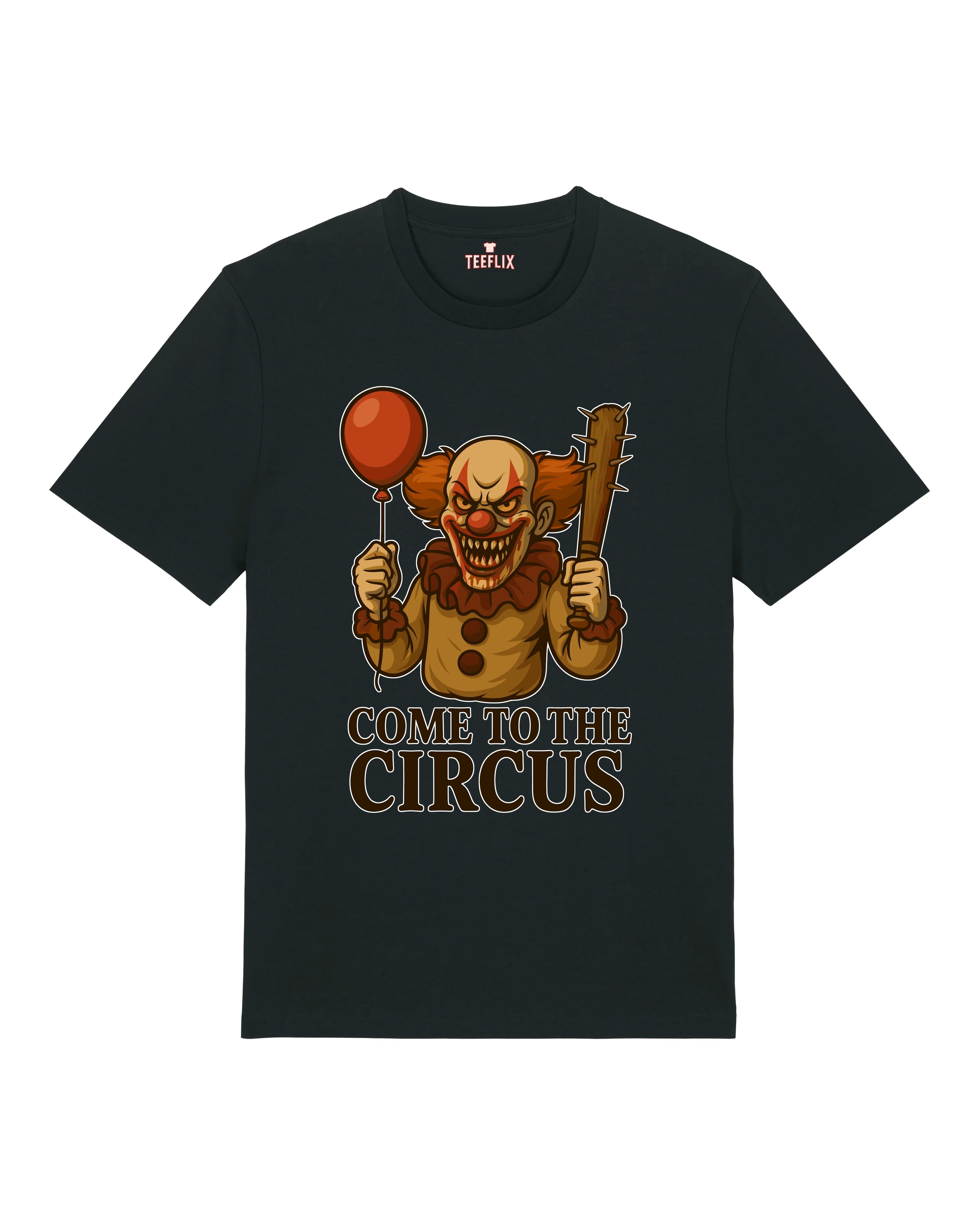 Come to the Circus Killerclown Halloween Shirt – Lustiges Horror Spruchshirt | teelavo