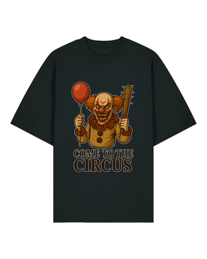 Come to the Circus Killerclown Halloween Shirt – Lustiges Horror Spruchshirt | teelavo