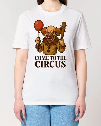Come to the Circus Killerclown Halloween Shirt – Lustiges Horror Spruchshirt | teelavo
