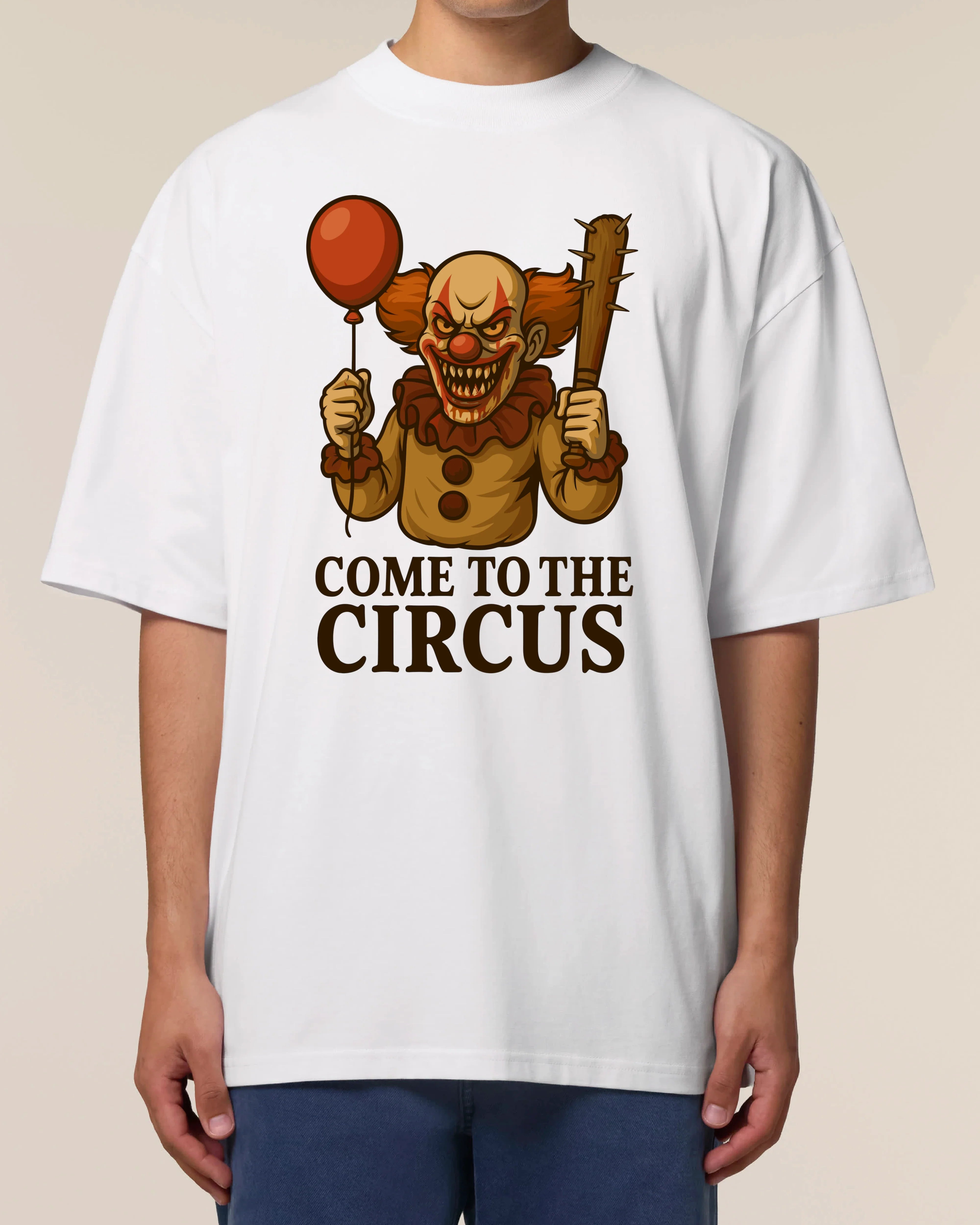 Come to the Circus Killerclown Halloween Shirt – Lustiges Horror Spruchshirt | teelavo