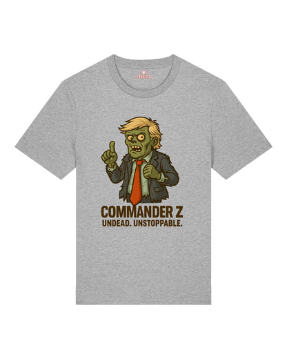 Commander Z Zombie Halloween Shirt – Lustiges Horror Spruchshirt | teelavo