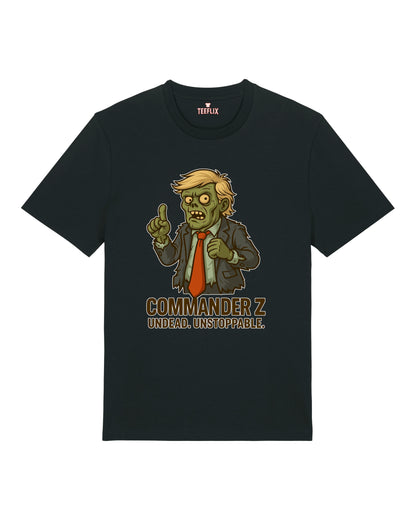 Commander Z Zombie Halloween Shirt – Lustiges Horror Spruchshirt | teelavo