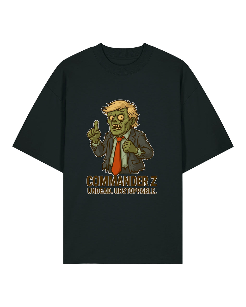 Commander Z Zombie Halloween Shirt – Lustiges Horror Spruchshirt | teelavo