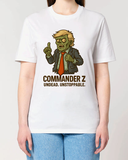 Commander Z Zombie Halloween Shirt – Lustiges Horror Spruchshirt | teelavo