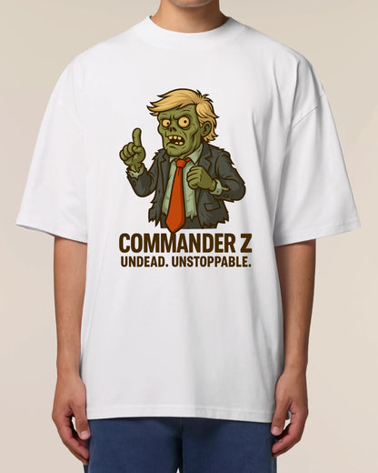 Commander Z Zombie Halloween Shirt – Lustiges Horror Spruchshirt | teelavo