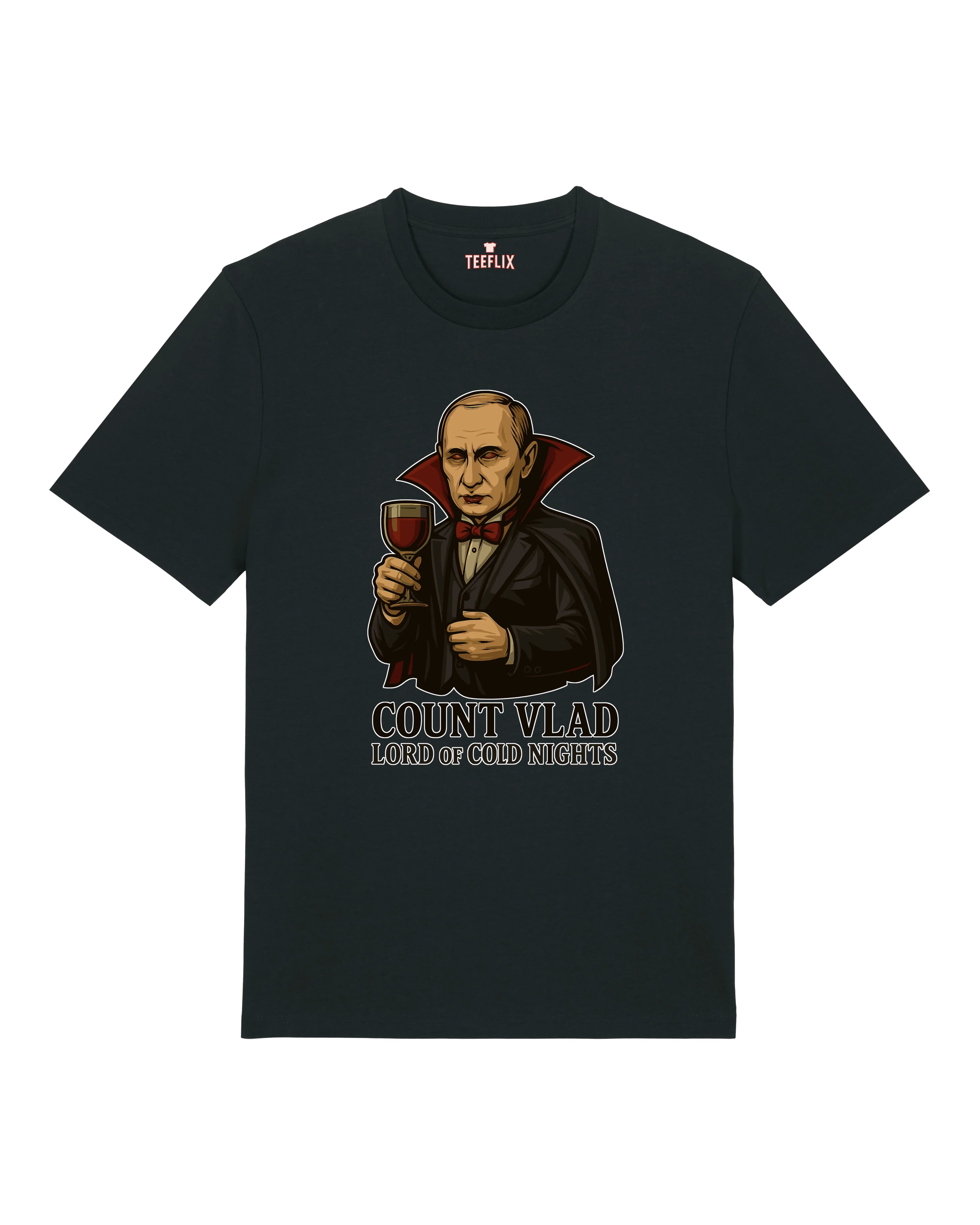 Count Vlad – Lord of Cold Nights | Lustiges Halloween Vampir Shirt – teelavo