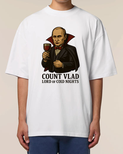 Count Vlad – Lord of Cold Nights | Lustiges Halloween Vampir Shirt – teelavo