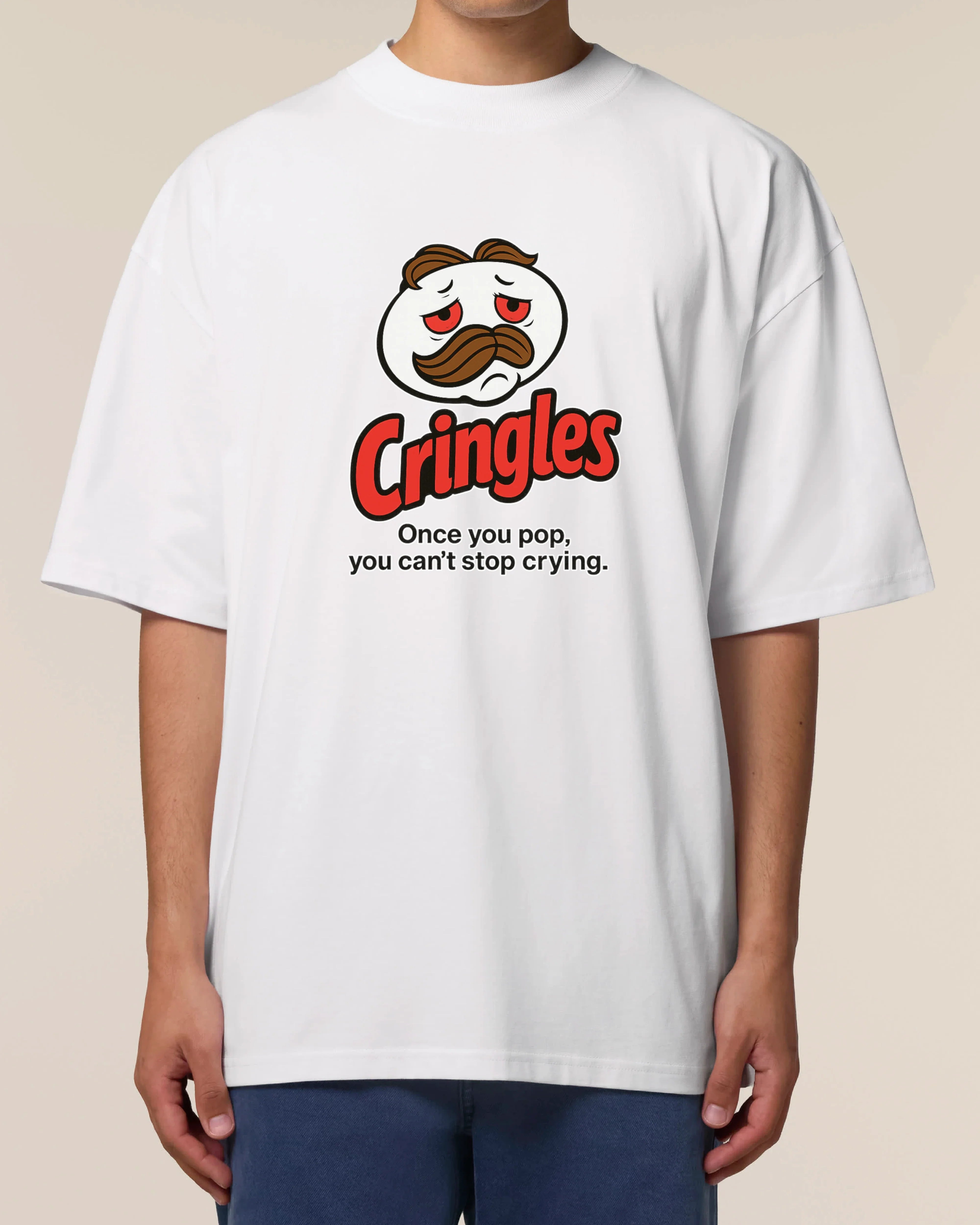 Cringles Oversize T-Shirt Lustiges Meme Parodie Shirt | teelavo