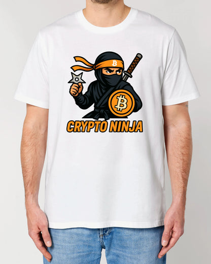 Crypto Ninja Bitcoin T-Shirt – Lustiges Krypto Shirt für BTC Fans | teelavo