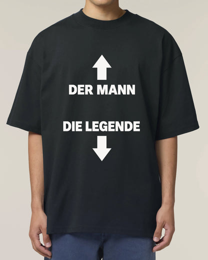 Der Mann <- -> Die Legende - Premium Shirt Unisex