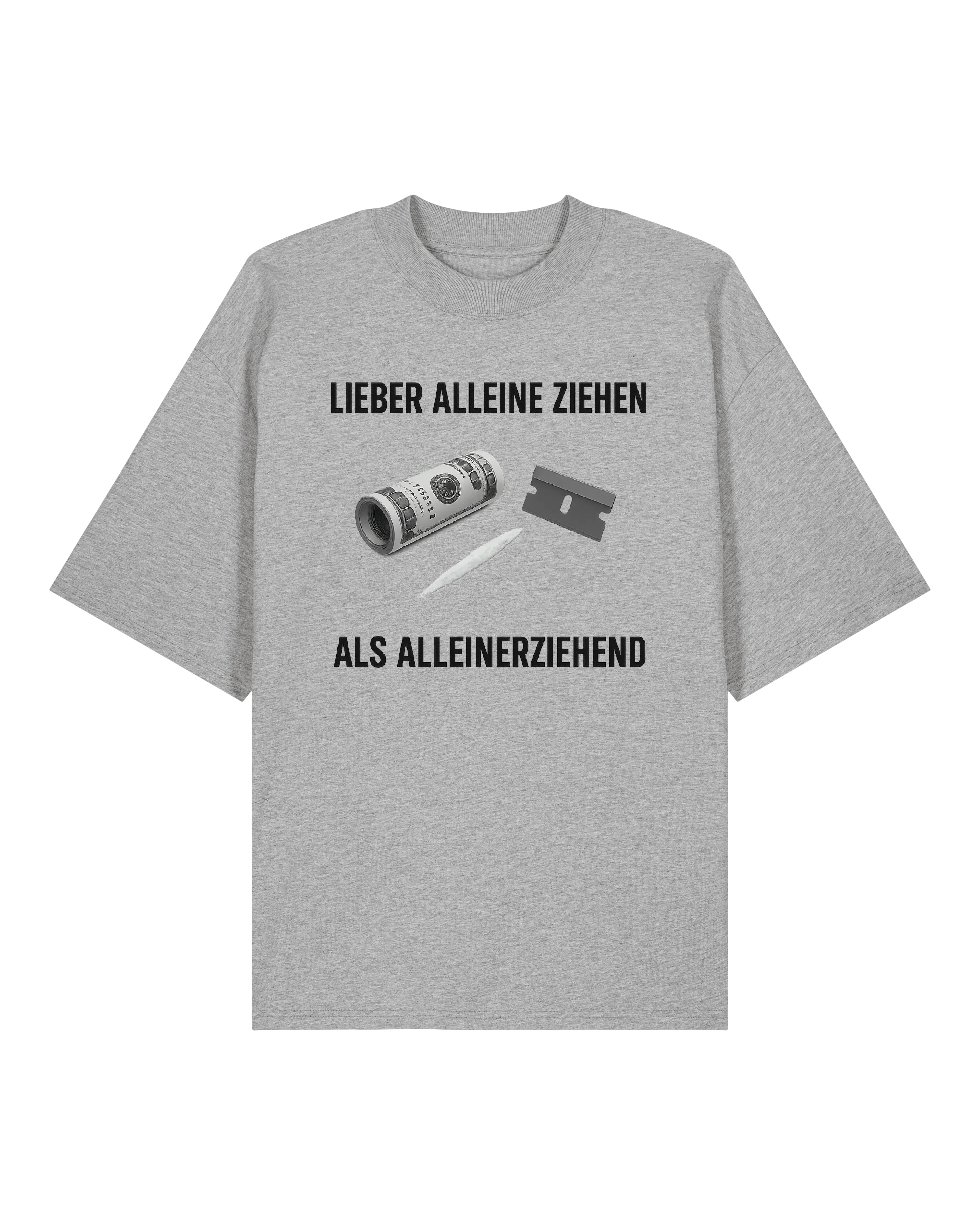 Lieber alleine ziehen - Premium Shirt Unisex