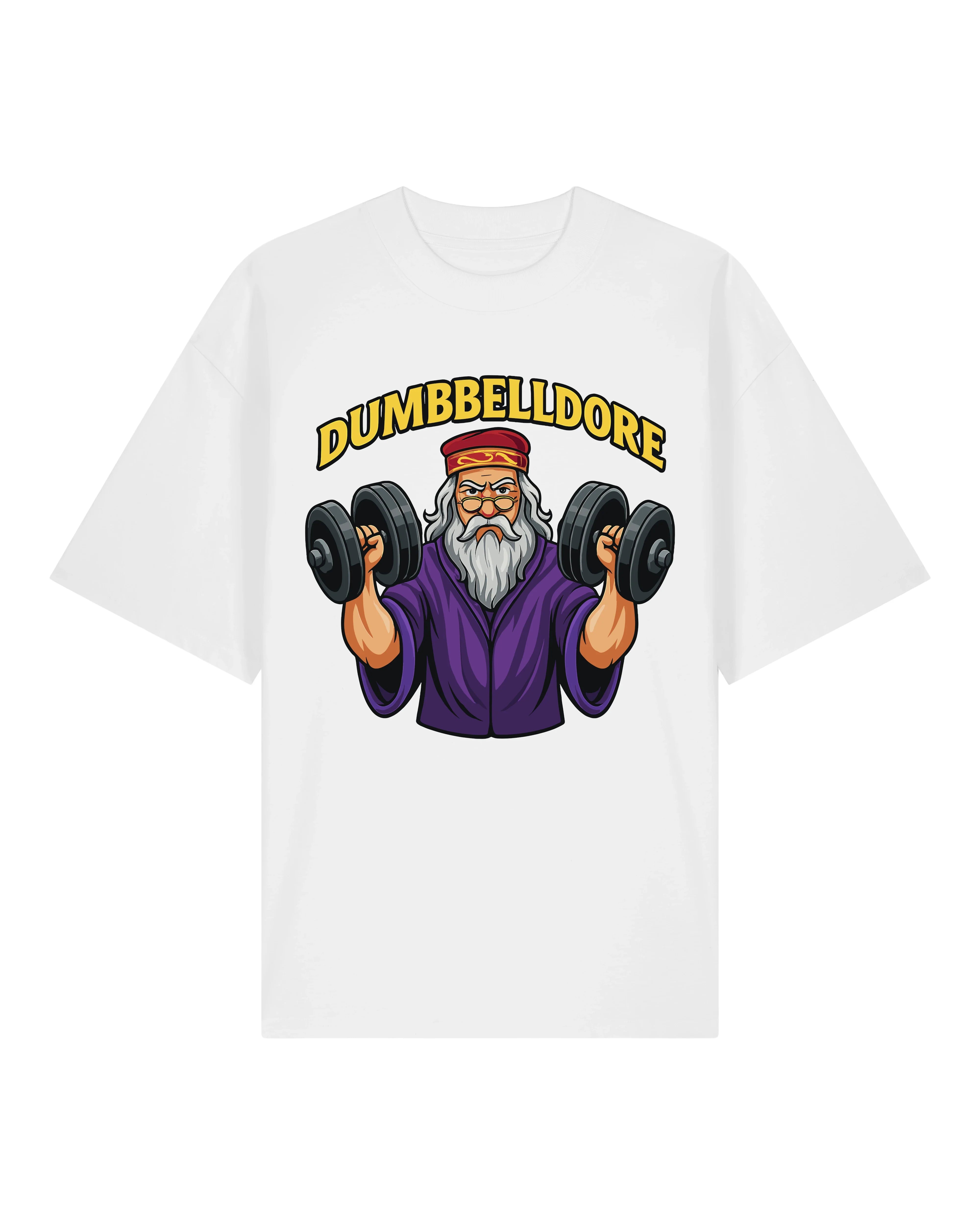 Dumbbelldore Shirt – Lustiges Gym Pump Cover mit Zauber-Style | teelavo