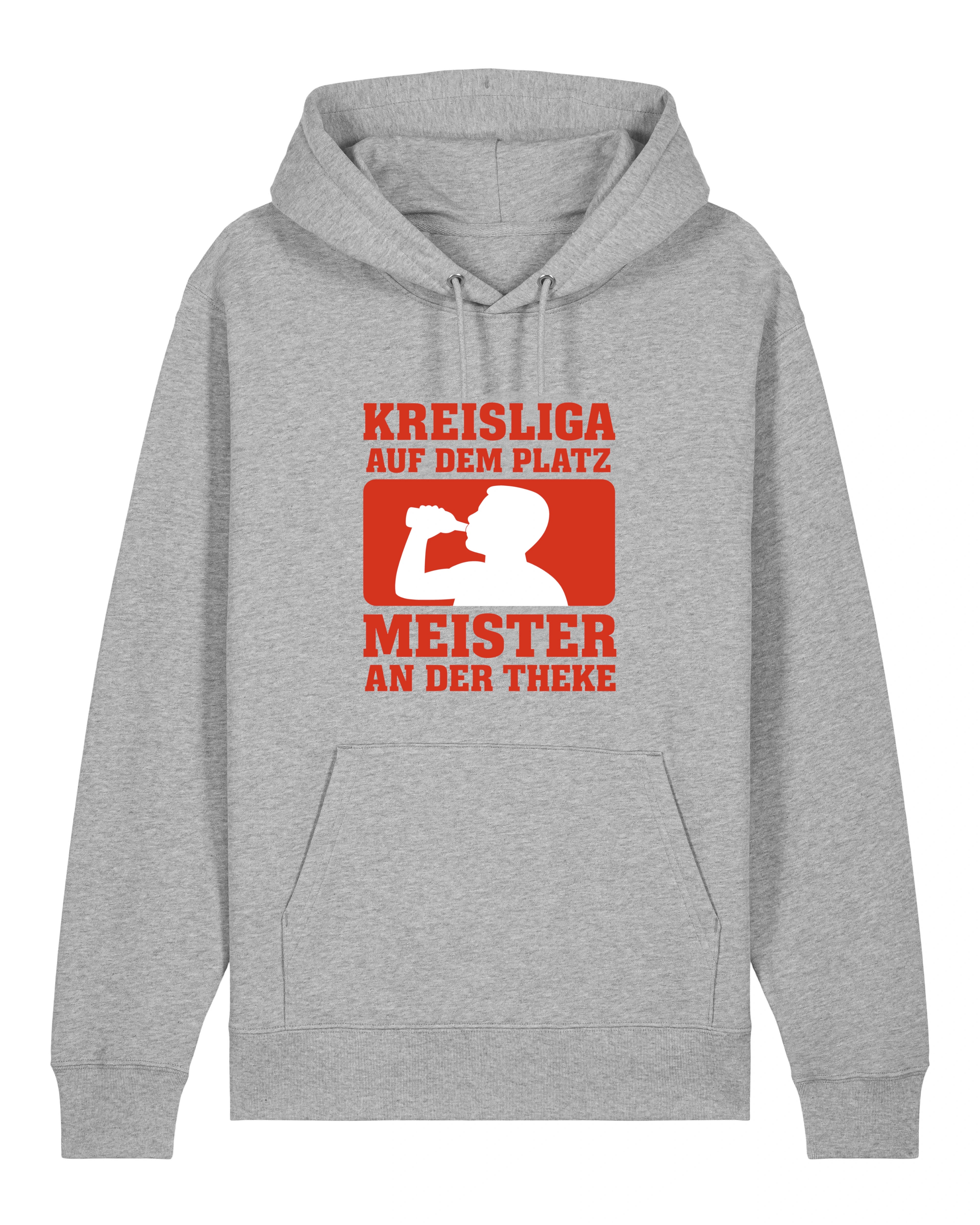 Kreisliga Hoodie Fußball Spruch Lustig Bier Meister Theke | teelavo