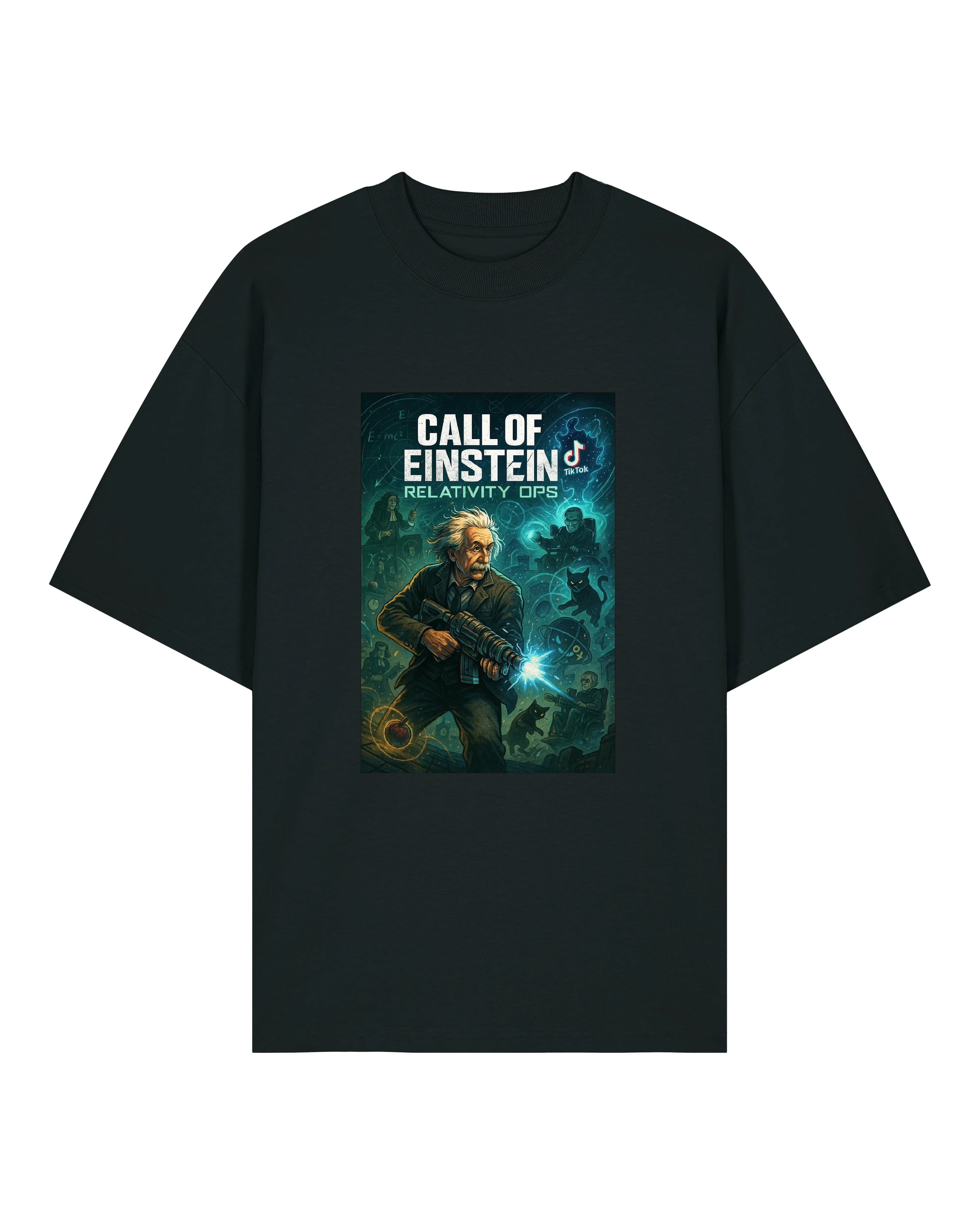 Call of Einstein Oversized Shirt