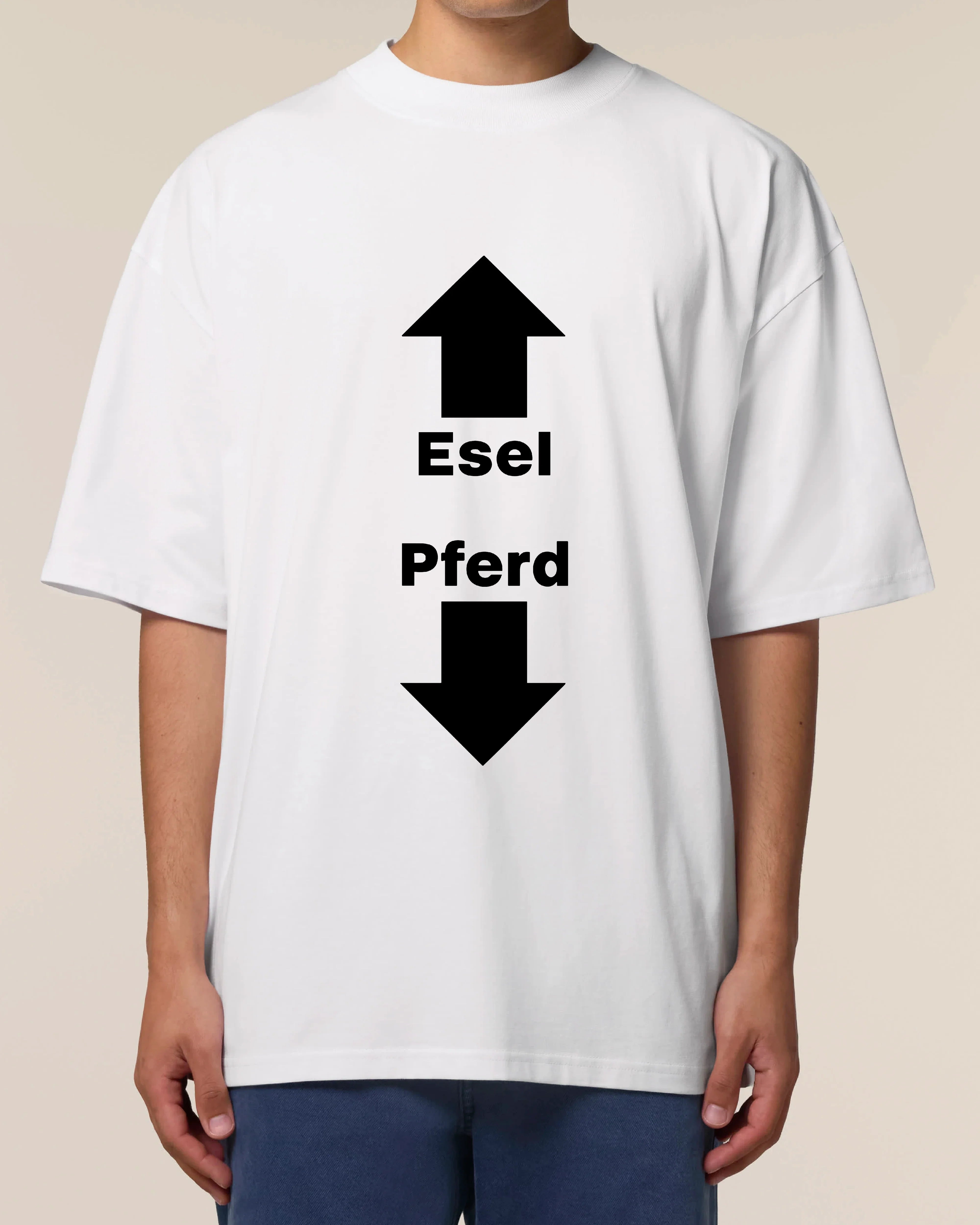 Esel <-> Pferd - Premium Shirt Unisex