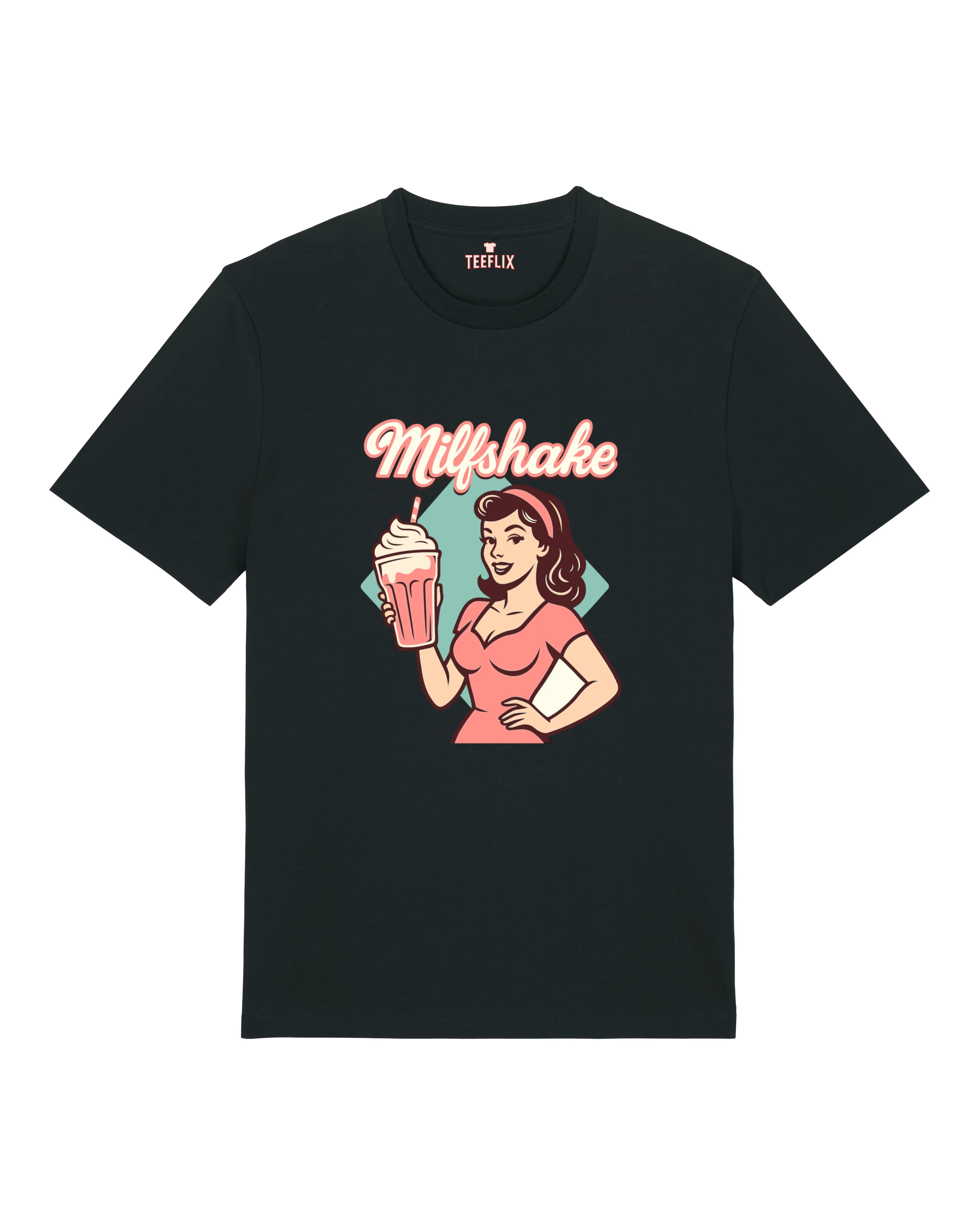 Milfshake T-Shirt Retro witzig | teelavo