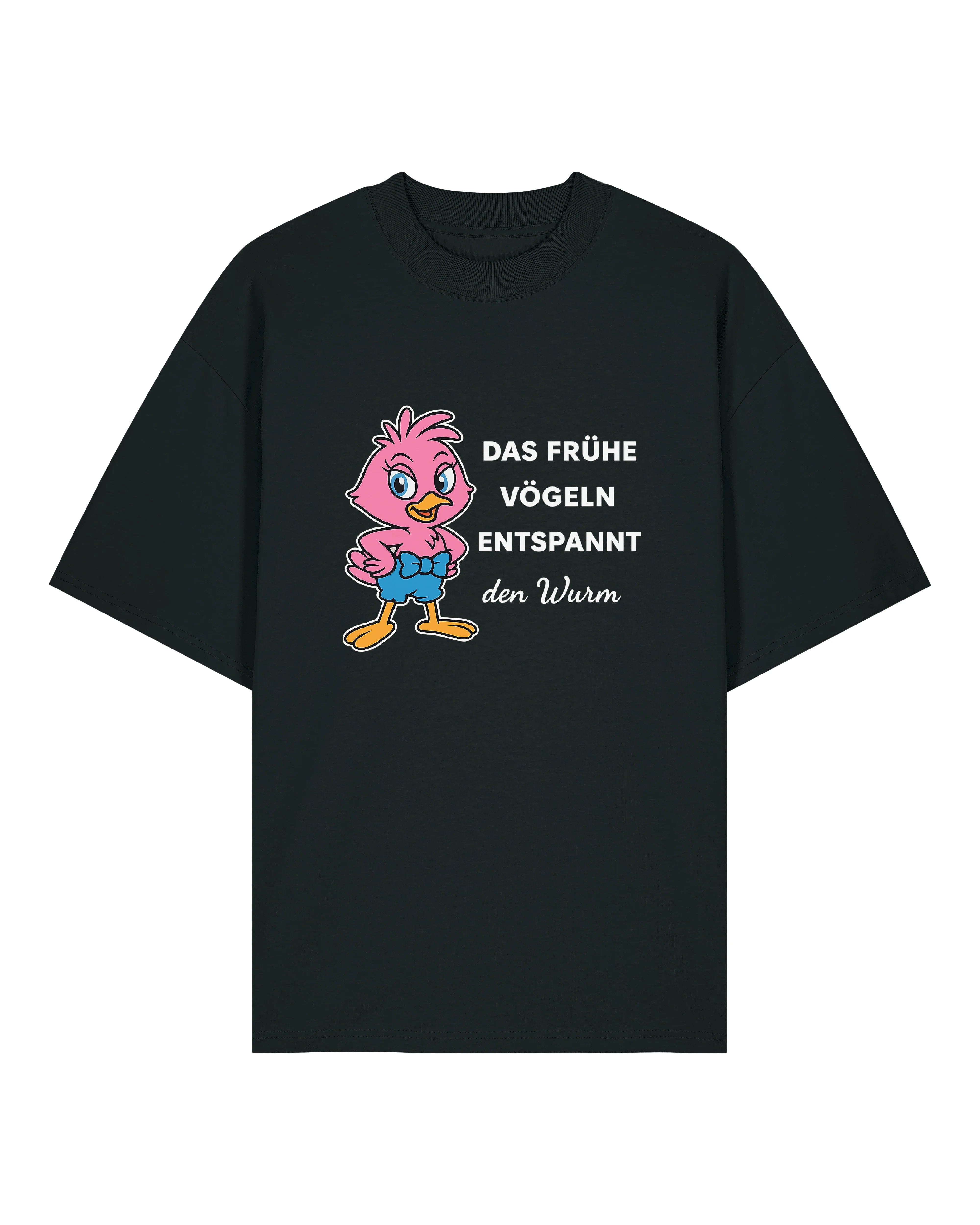 Das Frühe Vögeln Oversized Shirt