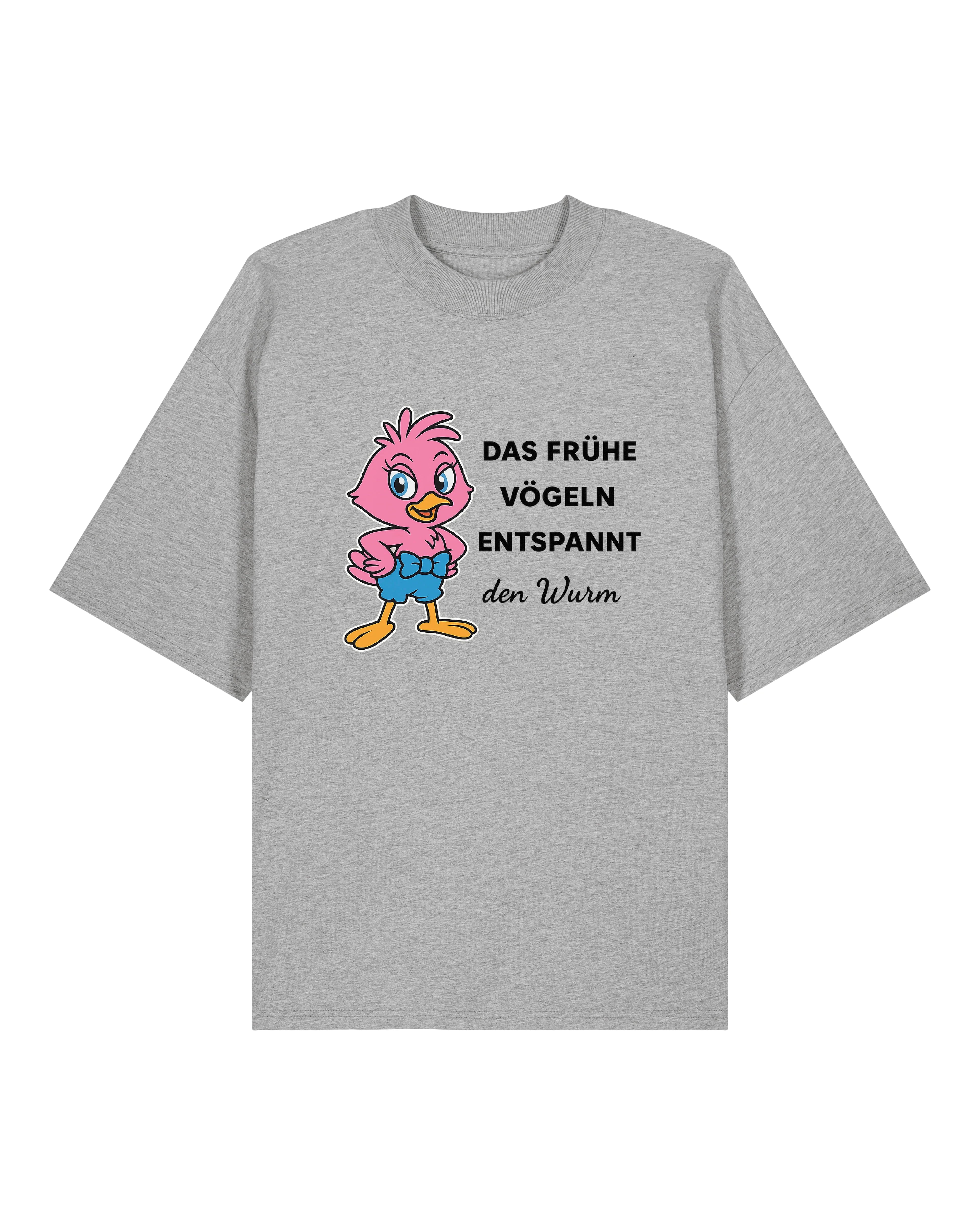 Das Frühe Vögeln Oversized Shirt