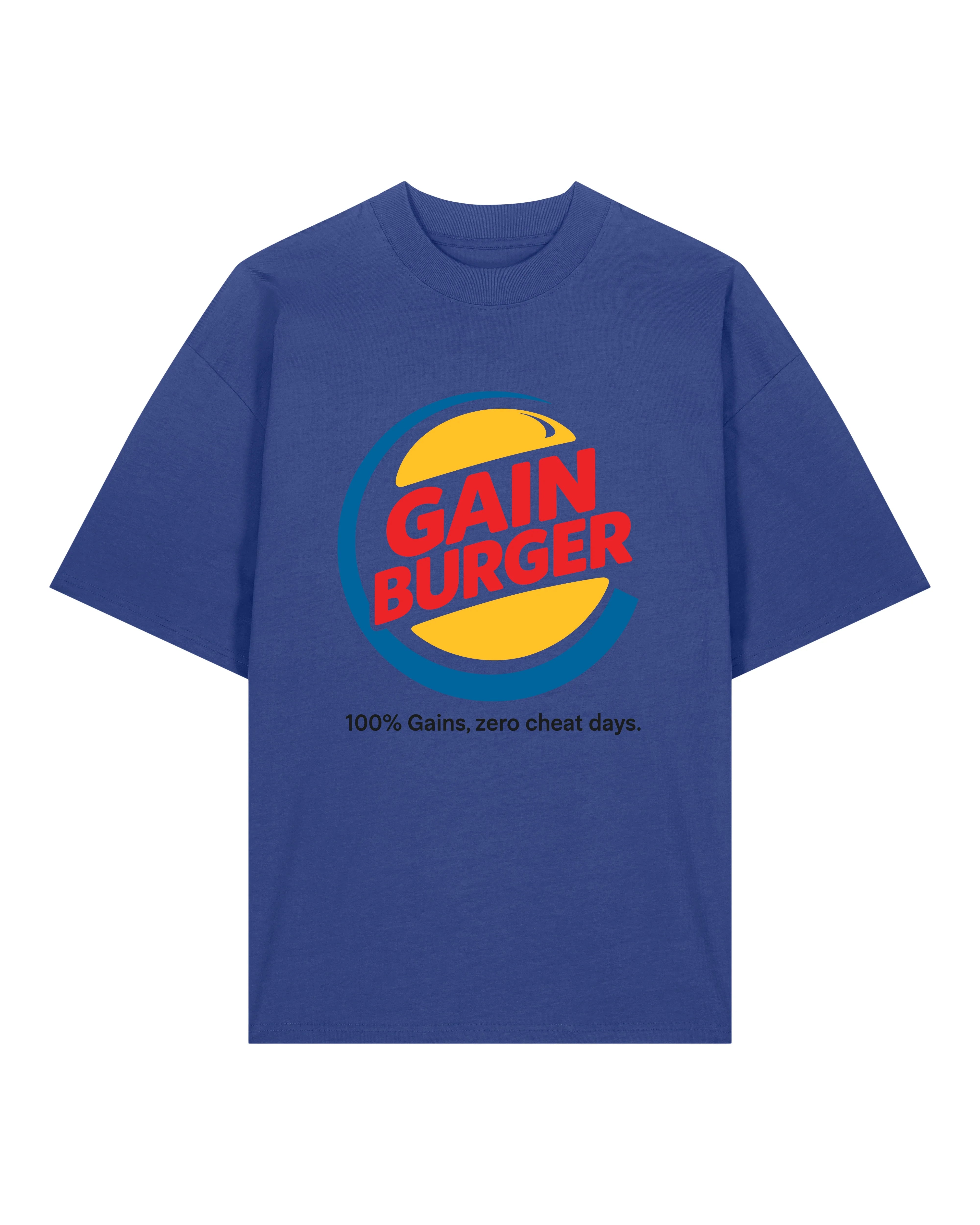 Gain Burger Shirt – Lustiges Fitness Pump Cover T-Shirt für Gym | teelavo