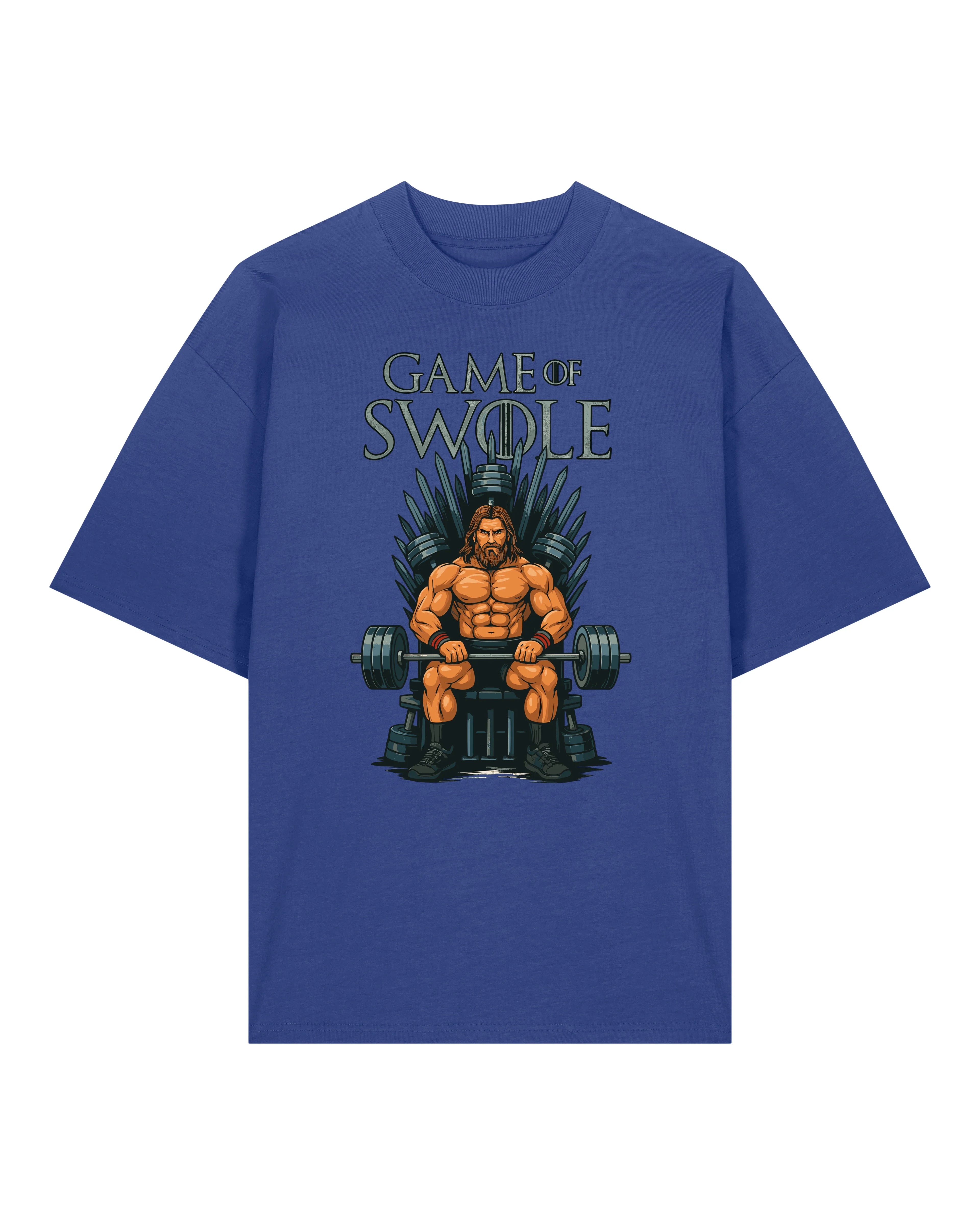 Game of Swole Pump Cover Oversized Gym Shirt Unisex | teelavo