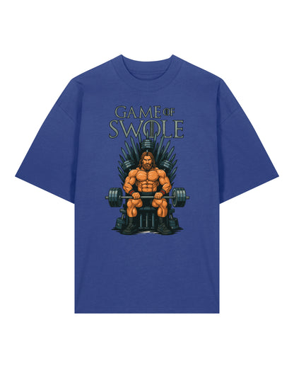 Game of Swole Pump Cover Oversized Gym Shirt Unisex | teelavo