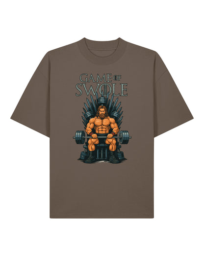 Game of Swole Pump Cover Oversized Gym Shirt Unisex | teelavo