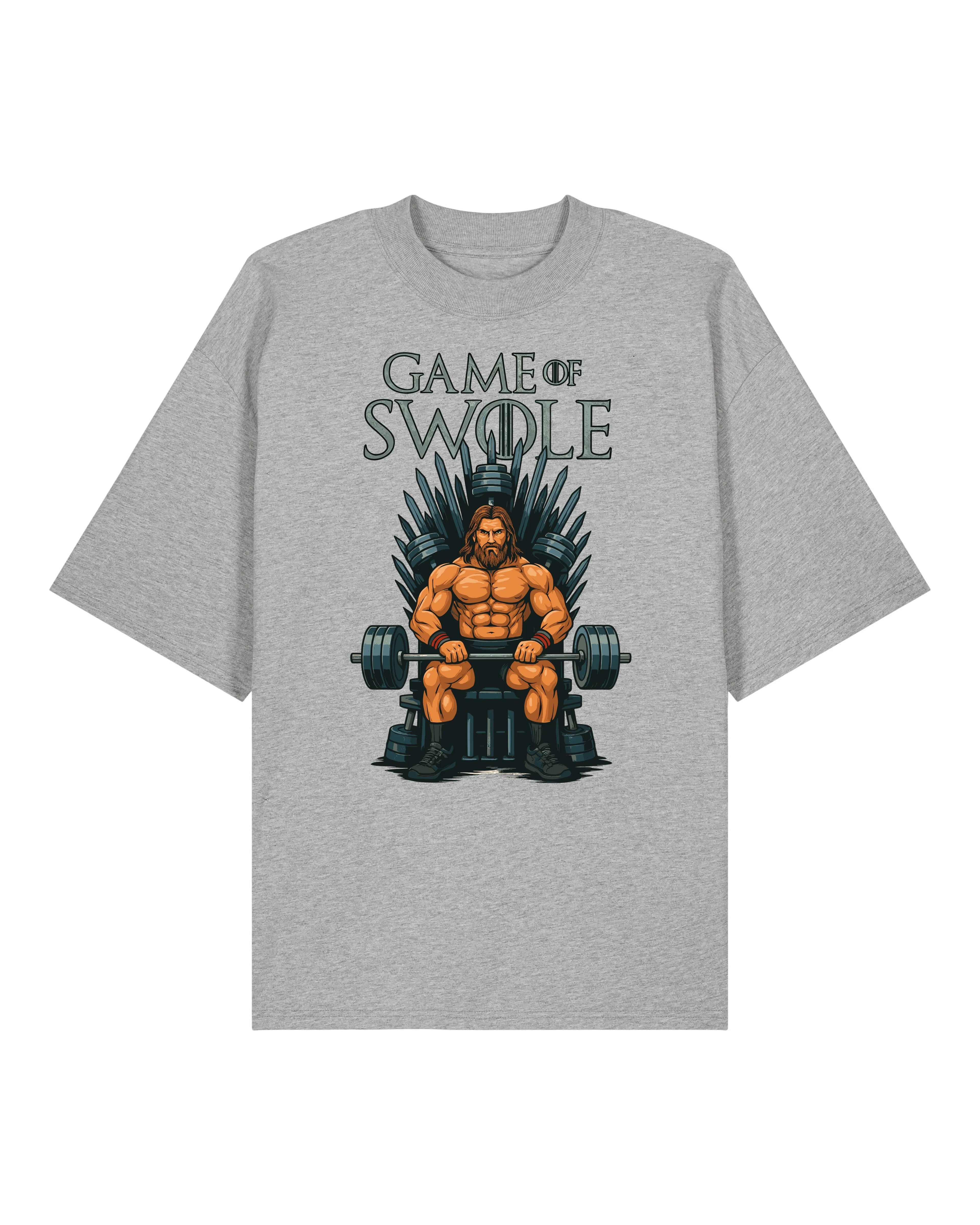 Game of Swole Pump Cover Oversized Gym Shirt Unisex | teelavo