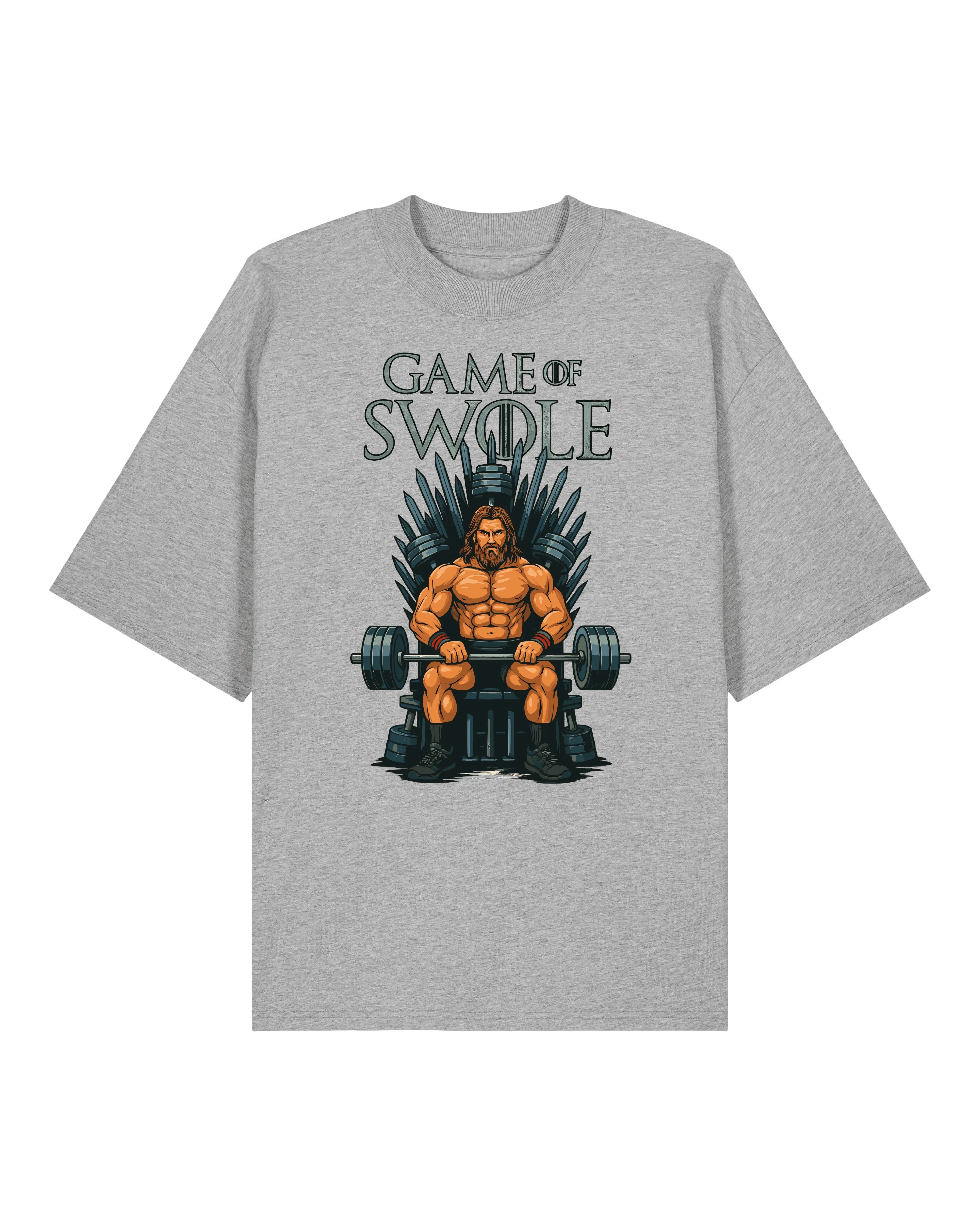 Game of Swole Pump Cover Oversized Gym Shirt Unisex | teelavo