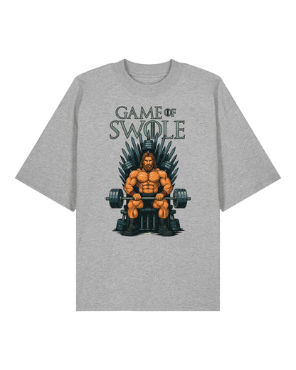 Game of Swole Pump Cover Oversized Gym Shirt Unisex | teelavo