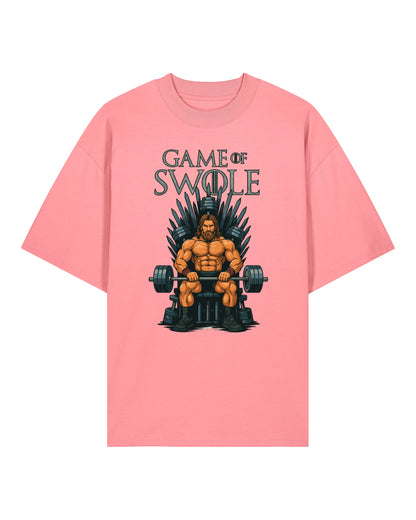 Game of Swole Pump Cover Oversized Gym Shirt Unisex | teelavo