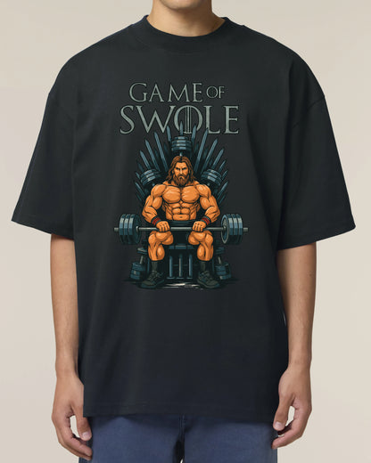 Game of Swole Pump Cover Oversized Gym Shirt Unisex | teelavo