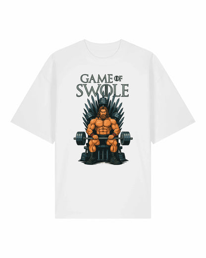 Game of Swole Pump Cover Oversized Gym Shirt Unisex | teelavo