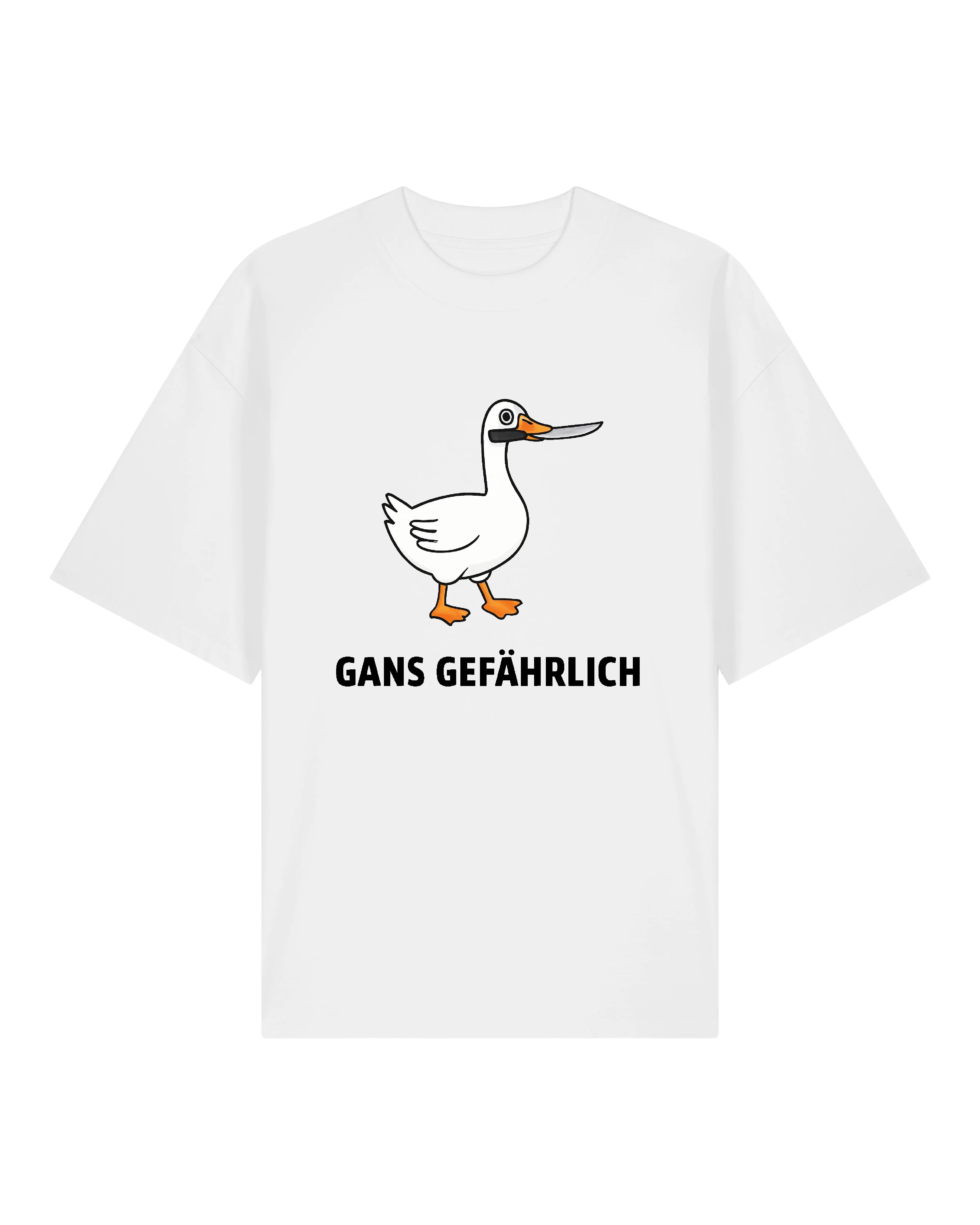 Gans Gefährlich Oversized Shirt