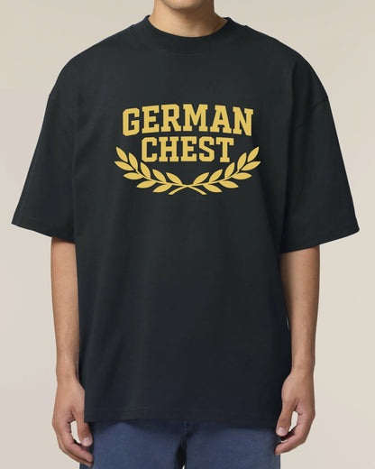 German Chest Oversized Pump Cover Shirt | teelavo