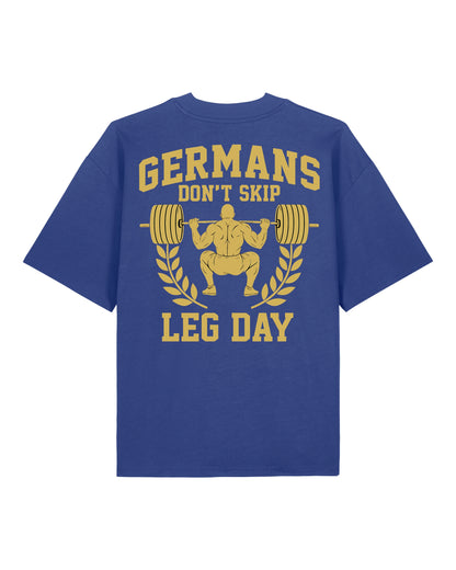 Germans Don’t Skip Leg Day Pump Cover Oversized Shirt | teelavo