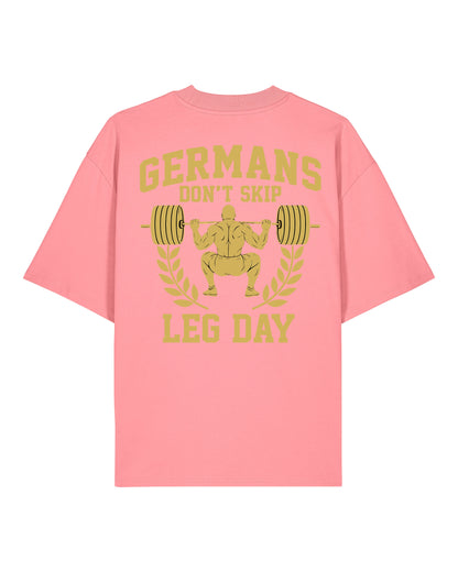 Germans Don’t Skip Leg Day Pump Cover Oversized Shirt | teelavo