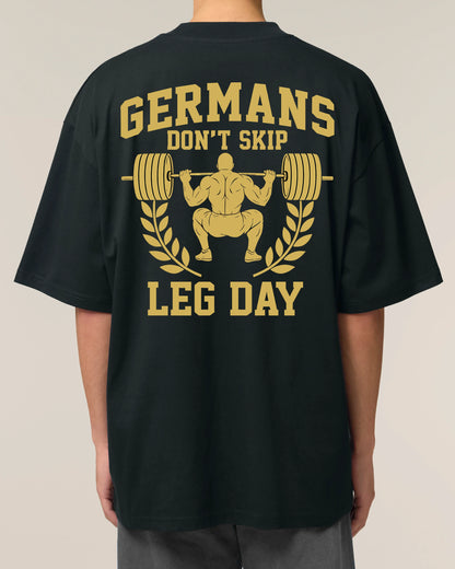 Germans Don’t Skip Leg Day Pump Cover Oversized Shirt | teelavo
