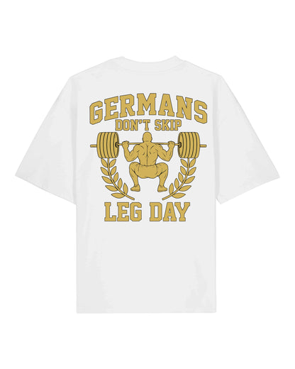 Germans Don’t Skip Leg Day Pump Cover Oversized Shirt | teelavo