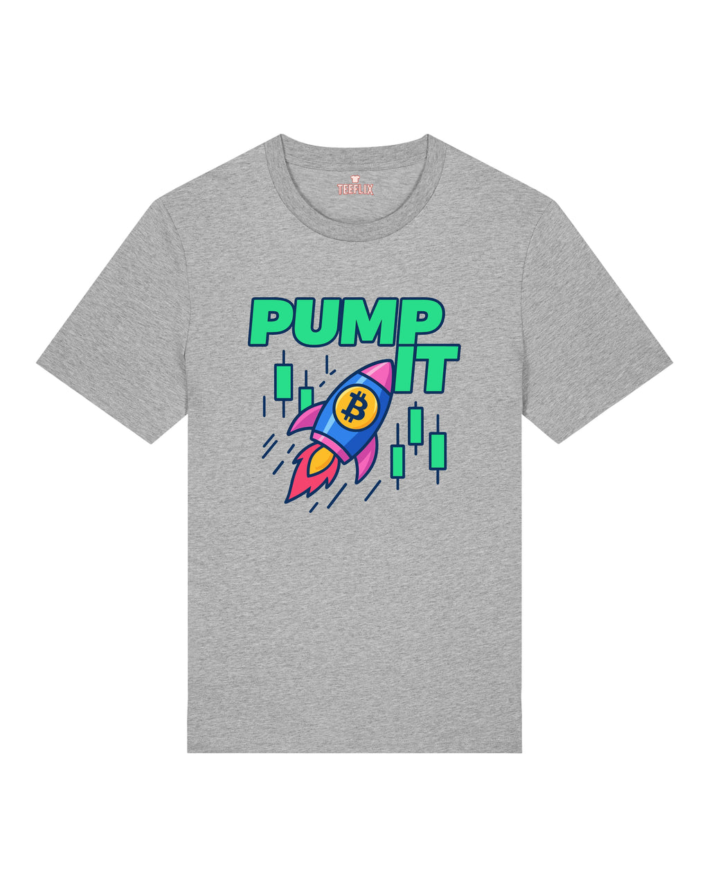 PUMP IT Bitcoin Crypto Shirt | teelavo