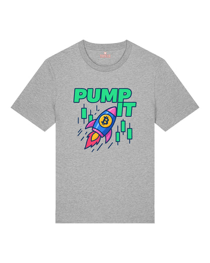 PUMP IT Bitcoin Crypto Shirt | teelavo