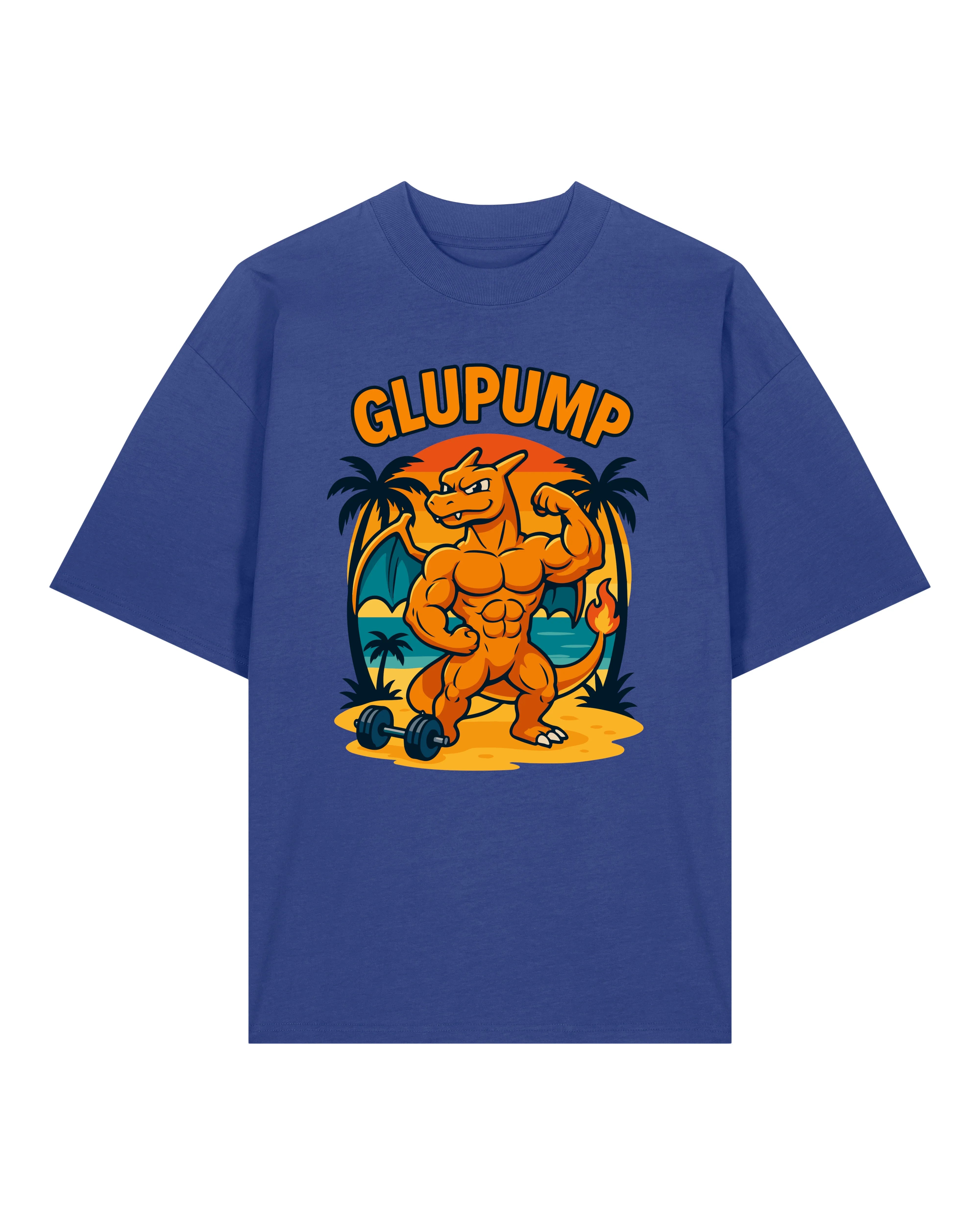 GLUPUMP Oversized Pump Cover Gym Shirt Unisex | teelavo