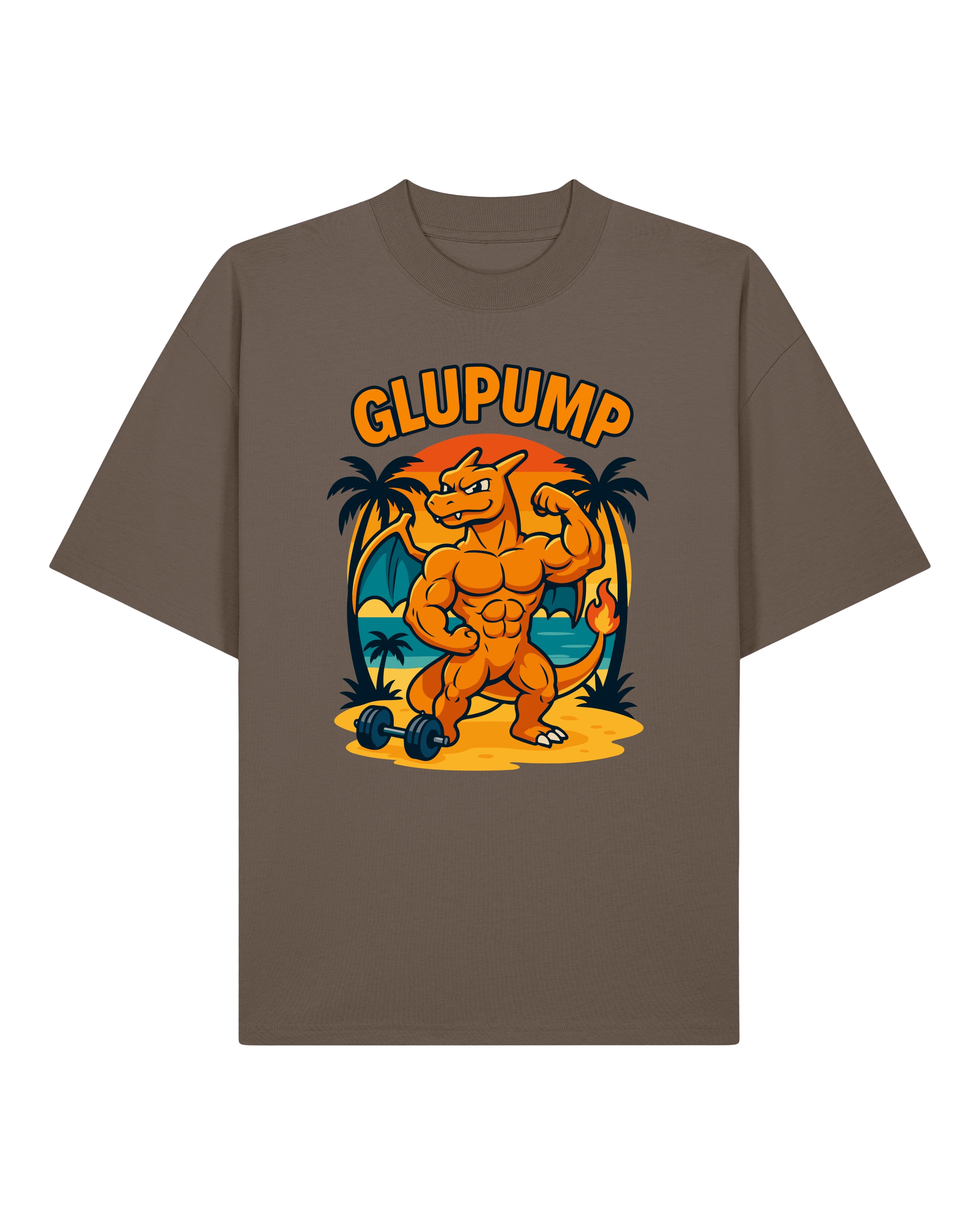 GLUPUMP Oversized Pump Cover Gym Shirt Unisex | teelavo
